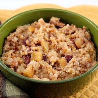 Slow Cooker Overnight Cranberry Apple Oatmeal image