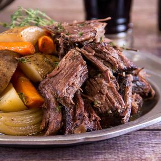 Slow Cooker Beef Pot Roast with Fresh Thyme image