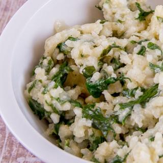 Slow Cooker Spinach Risotto  image