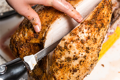 Carve the Turkey Breast
