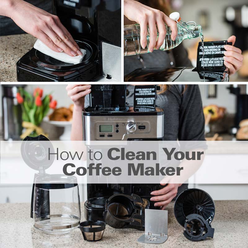 How To Clean Your Coffee Maker