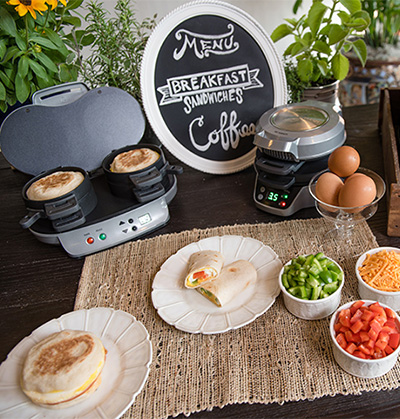 Breakfast Sandwich Maker Breakfast Bar