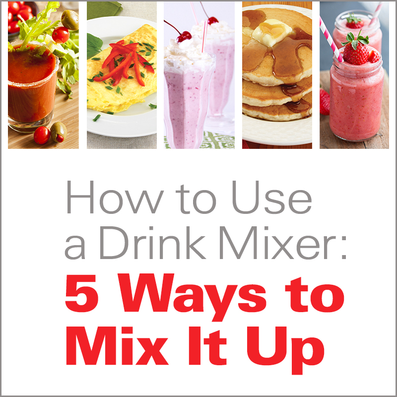 How to Use a Drink Mixer: 5 Ways to Mix It Up