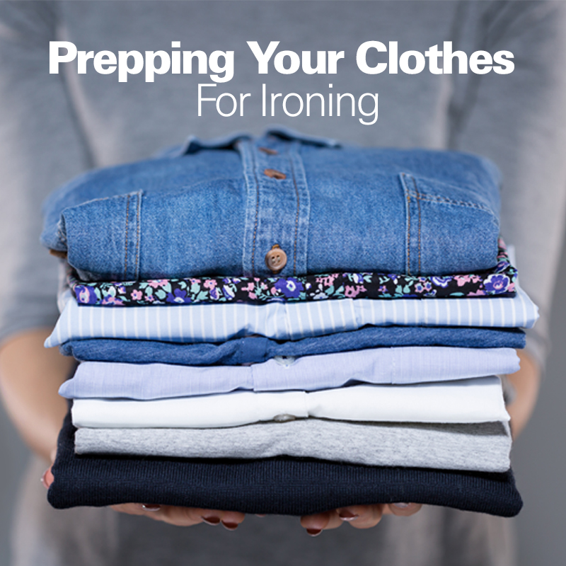 Prepping Your Clothes For Ironing