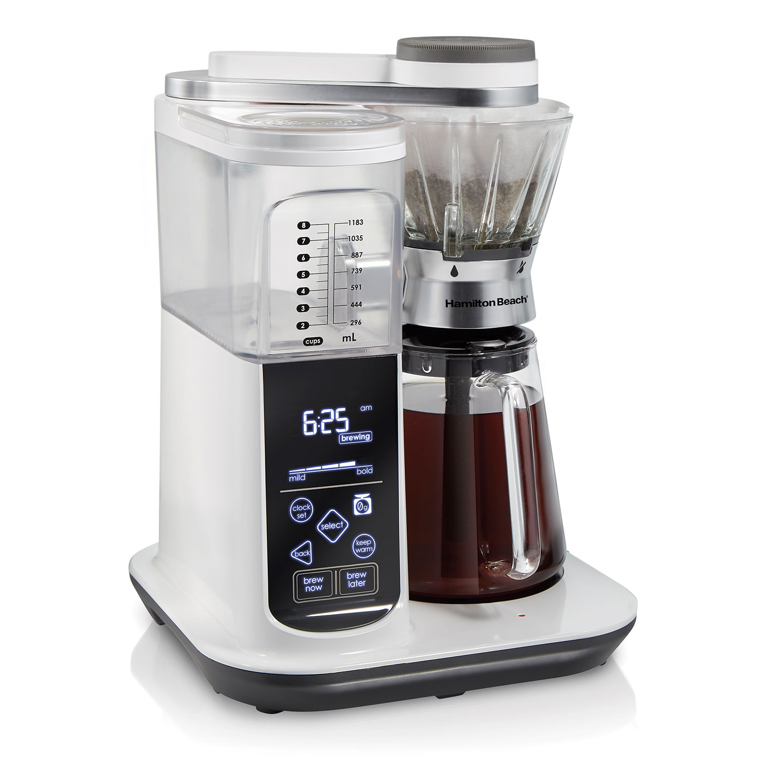 Convenient Craft ™Automatic or Manual Pour Over Coffee Brewer (46700)