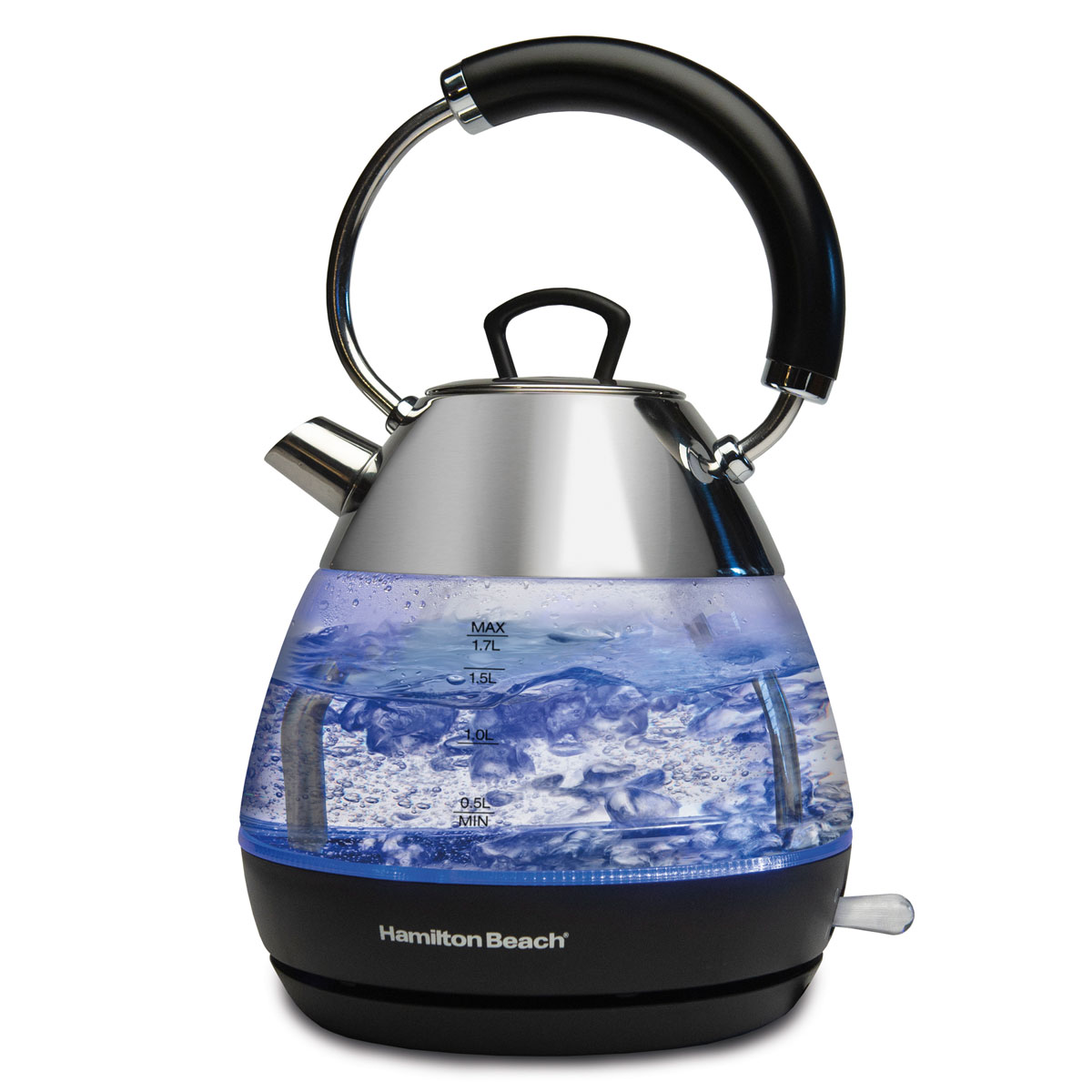 Glass Dome Kettle  (40896C)