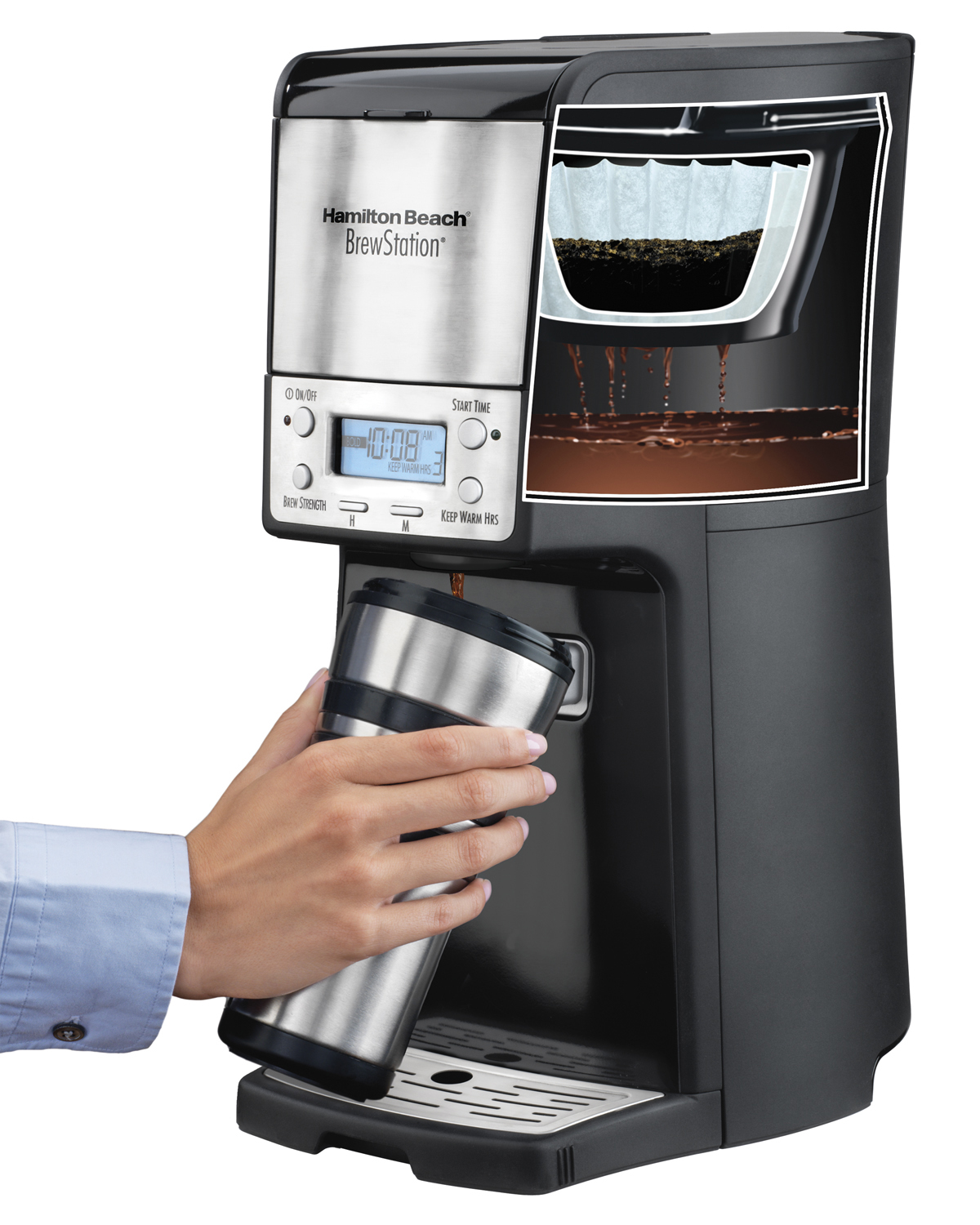 HamiltonBeach.ca BrewStation® Summit 12 Cup Coffeemaker (48464C) HamiltonBeach.ca