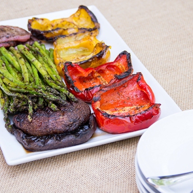 Grilled Vegetables with Balsamic Marinade