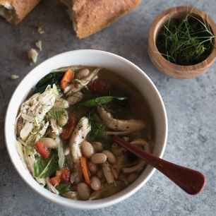 Slow Cooker Chicken and White Bean Soup image