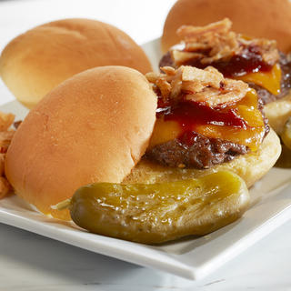 Air Fryer Mini BBQ Burger Sliders image