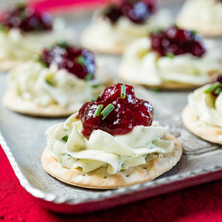 Jalapeno Cream Cheese and Cranberry Appetizers image