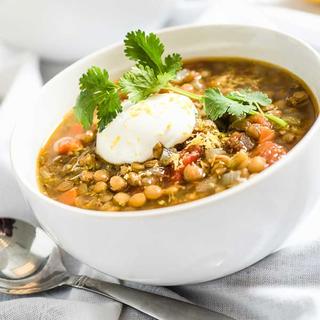 Slow Cooker Vegetarian Lentil Soup image